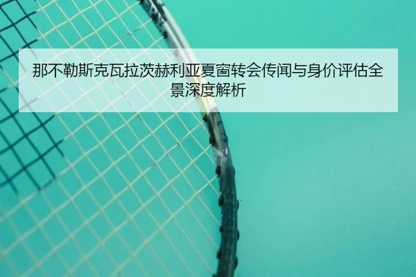 那不勒斯克瓦拉茨赫利亚夏窗转会传闻与身价评估全景深度解析